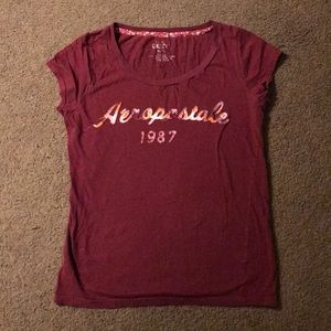 Aeropostale jr size xl cap sleeved tee shirt